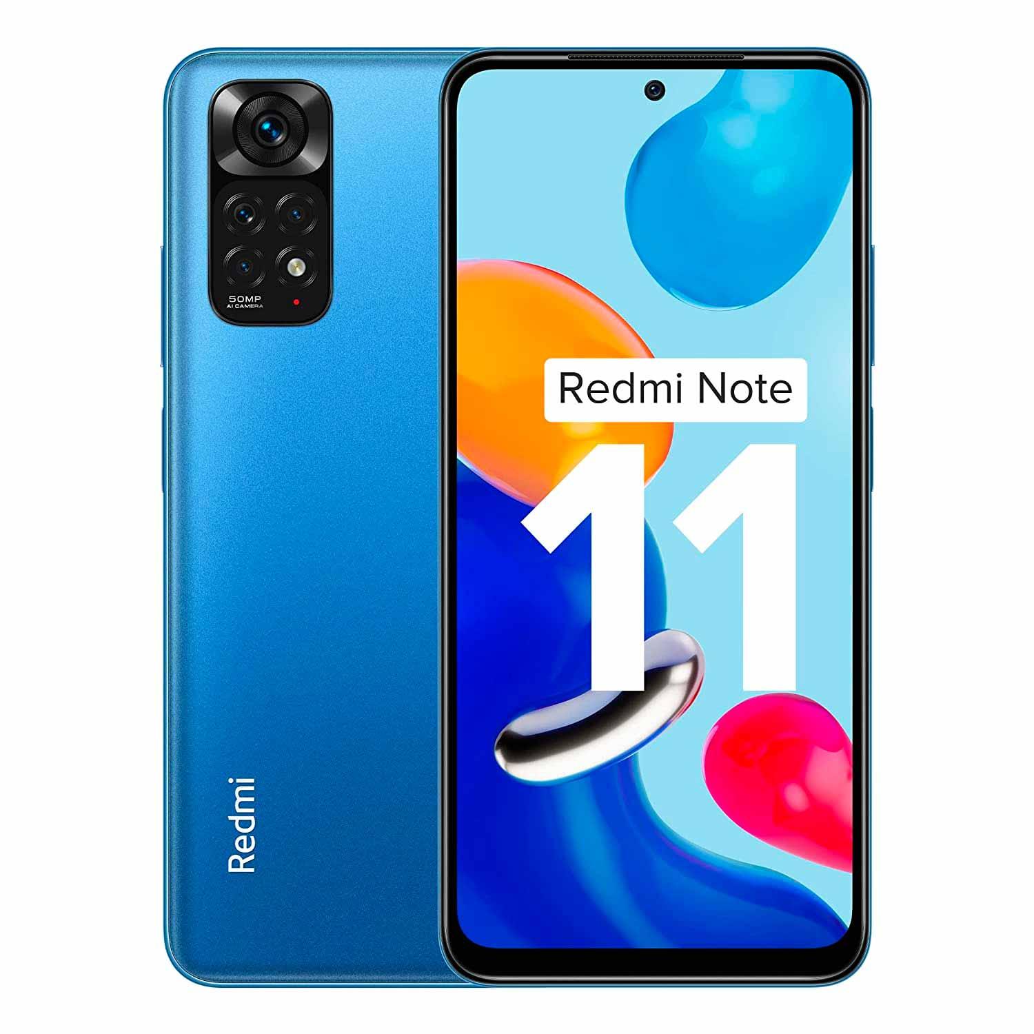 Xiaomi Redmi Note 11 4g Smartphone Global 128 Gb 4 Gb Ram Dual Sim Pantalla De 6,5" - Azul