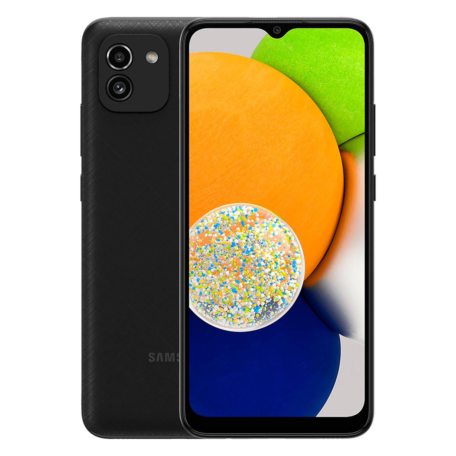 Teléfono Inteligente Samsung Galaxy A03 Sm-a035m 64 Gb 4 Gb Ram Dual Sim Pantalla De 6,5" - Negro