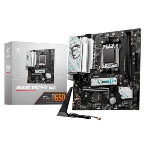 Placa Madre Msi B650m Gaming Ddr5 Socket Am5 Chipset Amd B650 Micro Atx