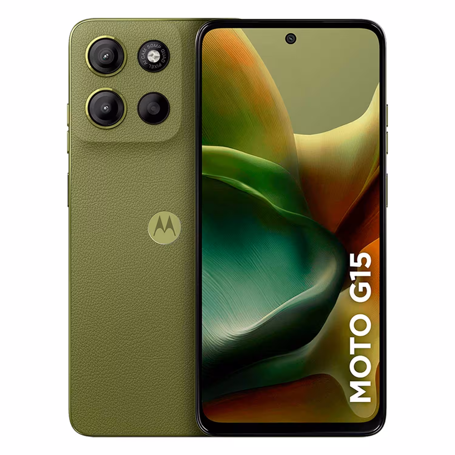 Smartphone Motorola Moto G15 Xt-2521-2 256gb 4gb Ram Dual Sim Pantalla 6.72" - Verde