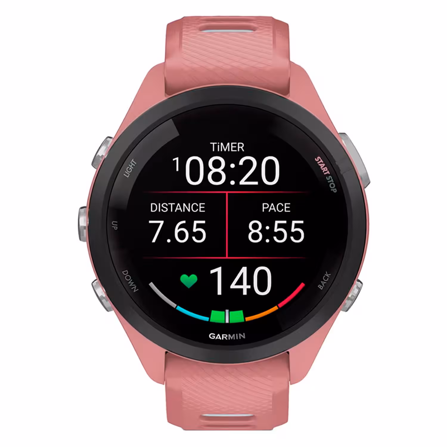 Alternative view of Smartwatch Garmin Forerunner 265s - Rosa