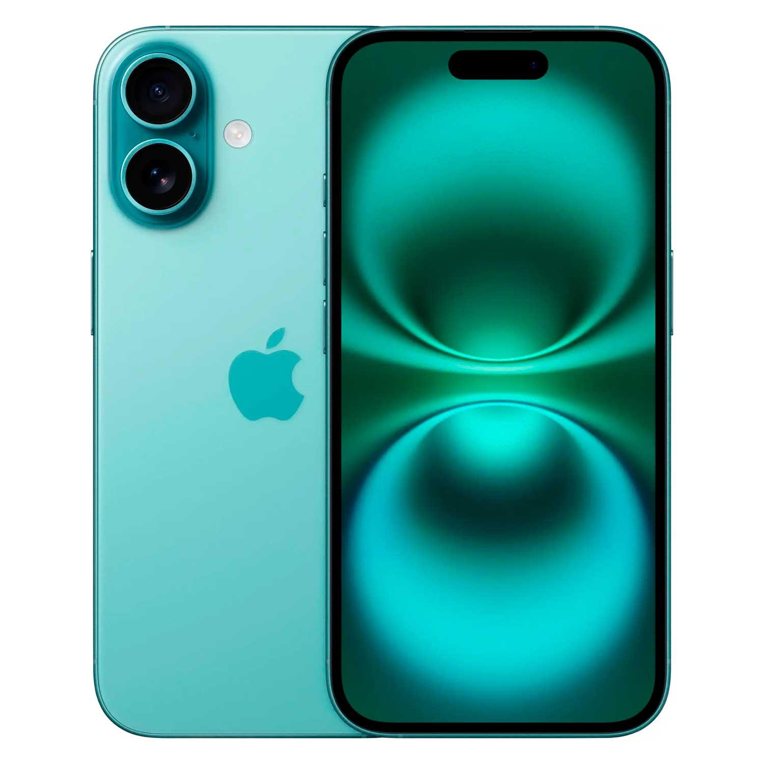 Apple Iphone 16 A3288 Ch/a 128 Gb 8 Gb Ram Pantalla De 6,1" Sim Física - Verde Azulado