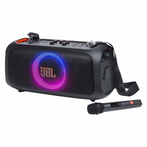 Portable Sonido Caja Jbl Partybox On-the-go Esencial Bluetooth + Micrófono-negro