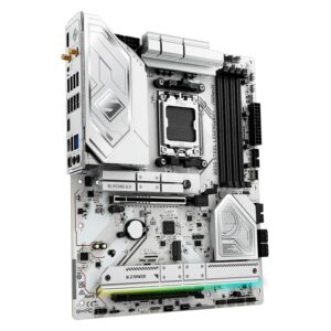 Placa De Base Asrock B850 Steel Legend Wifi Con Zócalo 4xddr5 Sm5 Y Chipset Atx Amd B850 - Imagen 3