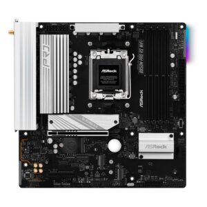 Placa De Base Asrock B850m Pro Rs Wifi Con 4 Ranuras Ddr5, Chipset Amd B850, Micro Atx - Imagen 2
