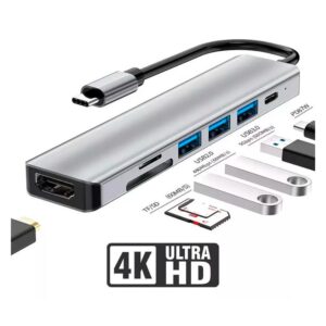 Adaptador Hub Usb-c 7 En 1 - Imagen 3