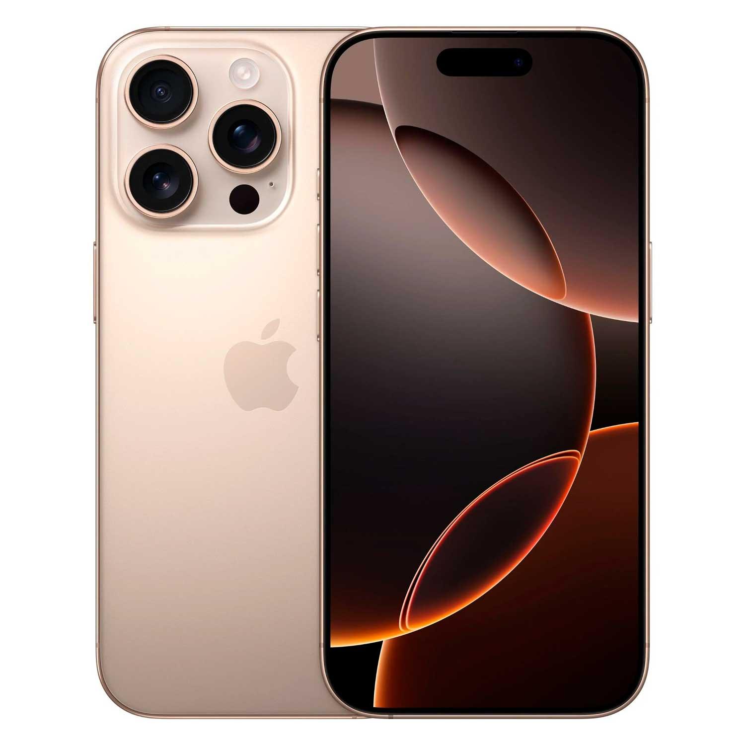 Apple Iphone 16 Pro A3083 Ll/a 128 Gb Esim Pantalla De 6,3" - Titanio Del Desierto (caja Dañada)