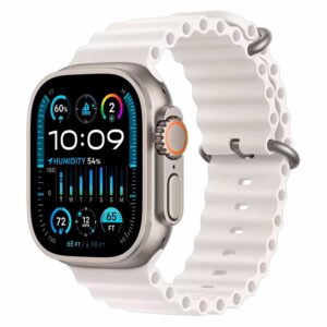 Apple Watch Ultra 2 Mrej3rb/a Con Gps Y Celular, Caja De Titanio De 49 Mm, Color Blanco Océano