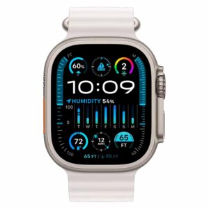 Apple Watch Ultra 2 Mrej3rb/a Con Gps Y Celular, Caja De Titanio De 49 Mm, Color Blanco Océano - Imagen 2
