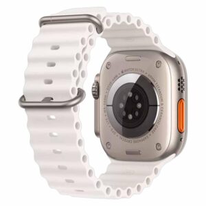 Apple Watch Ultra 2 Mrej3rb/a Con Gps Y Celular, Caja De Titanio De 49 Mm, Color Blanco Océano - Imagen 3