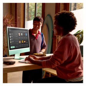 Imac Apple Mwue3ll/a M4 16gb/256ssd/24" - Green *2024* - Imagen 4