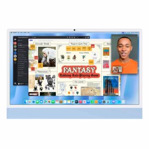 Imac Apple Md2t4ll/a M4 24gb/512ssd/24" - Blue *2024* - Imagen 2