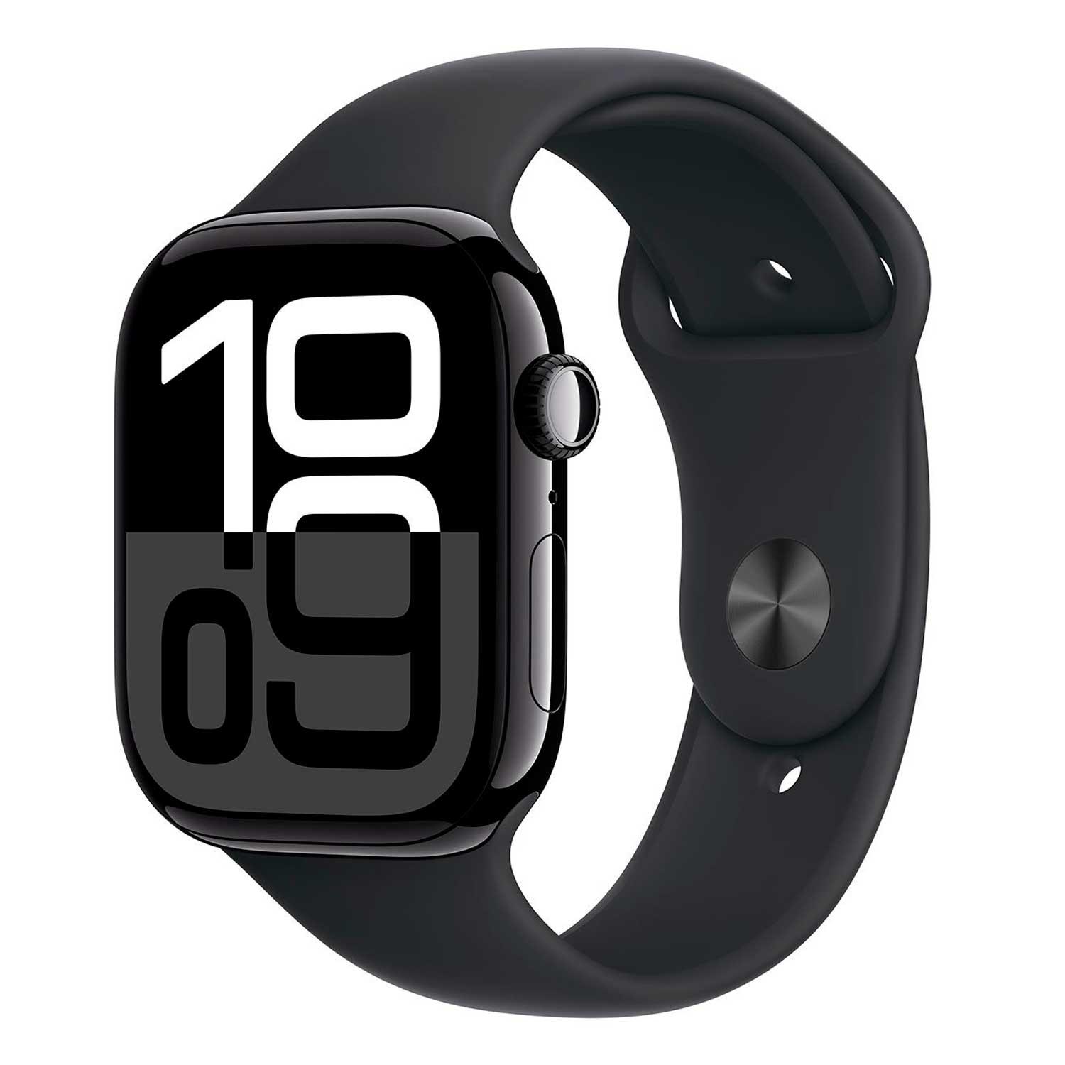 Apple Watch S10 Gps 46mm Mwwp3lw/a Alumi.case Black Sp.band S/m Cx.fea