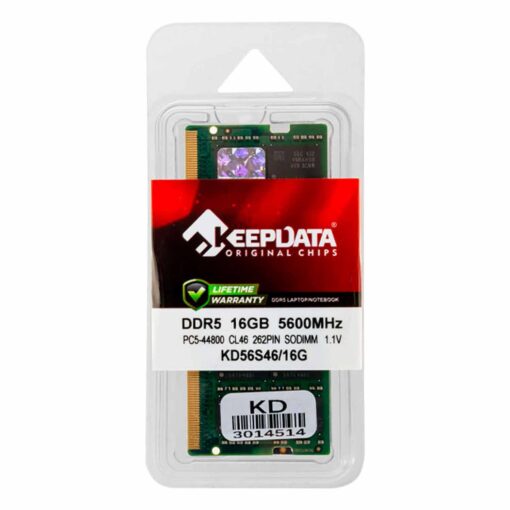 Memoria Ram Keepdata 16gb Ddr5 5600mt/s- Kd56s46/16g