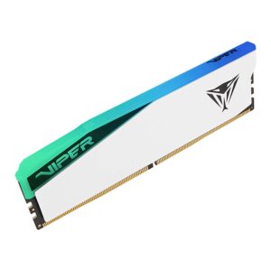 Memoria Ddr5 16gb*2 7000 Patriot Viper Elite 5 White Pver532g70c32kw - Imagen 3