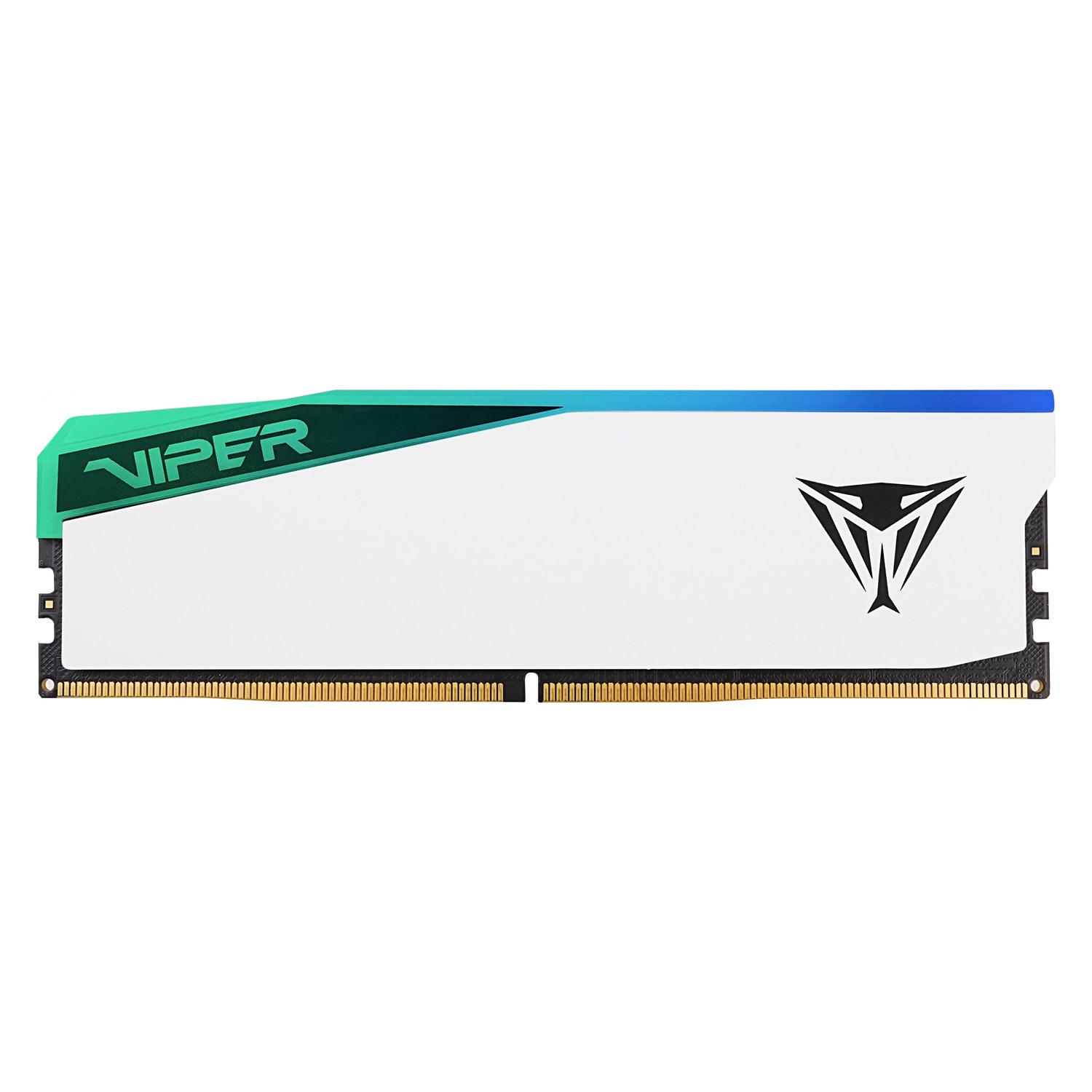 Mem Ddr5 32gb 5600 Patriot Viper Elite 5 White Pver532g56c36w