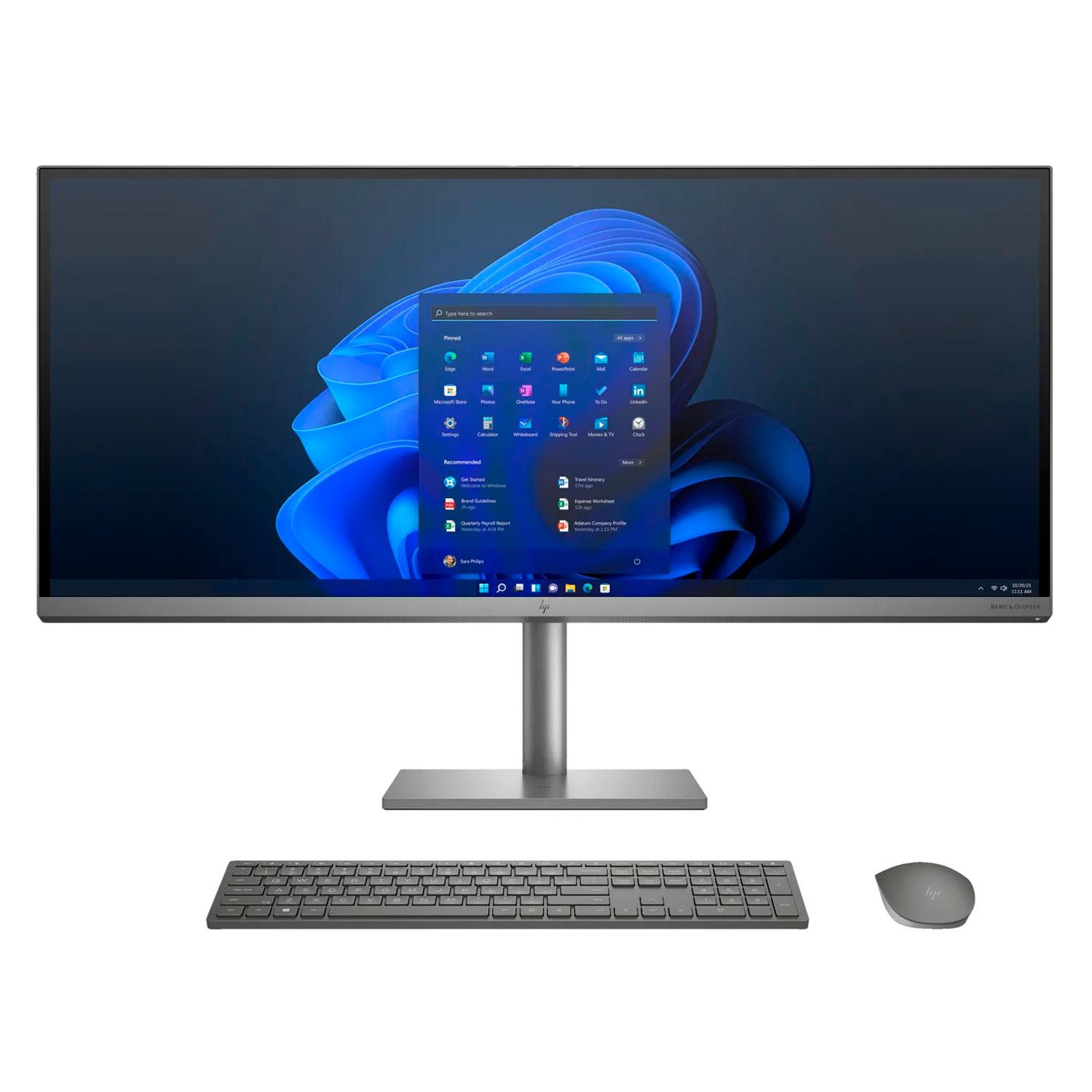 Desktop All In One Hp 34-c1045 34" Intel Core I9-12900 1tb 32gb Ram Ssd Nvidia Geforce Rtx 3050 - Gris