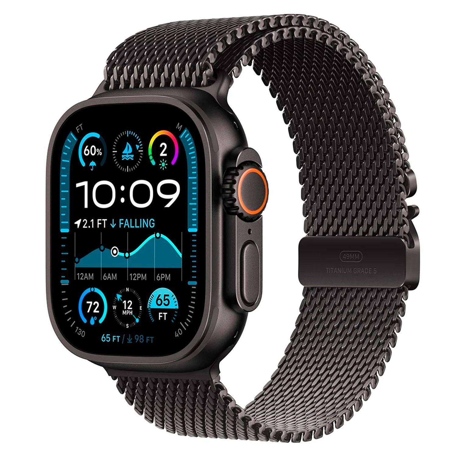 Apple Watch Ultra 2 Cel+gps/oxi 49mm Mx4w3lw/a Black Titaniun Tml.s
