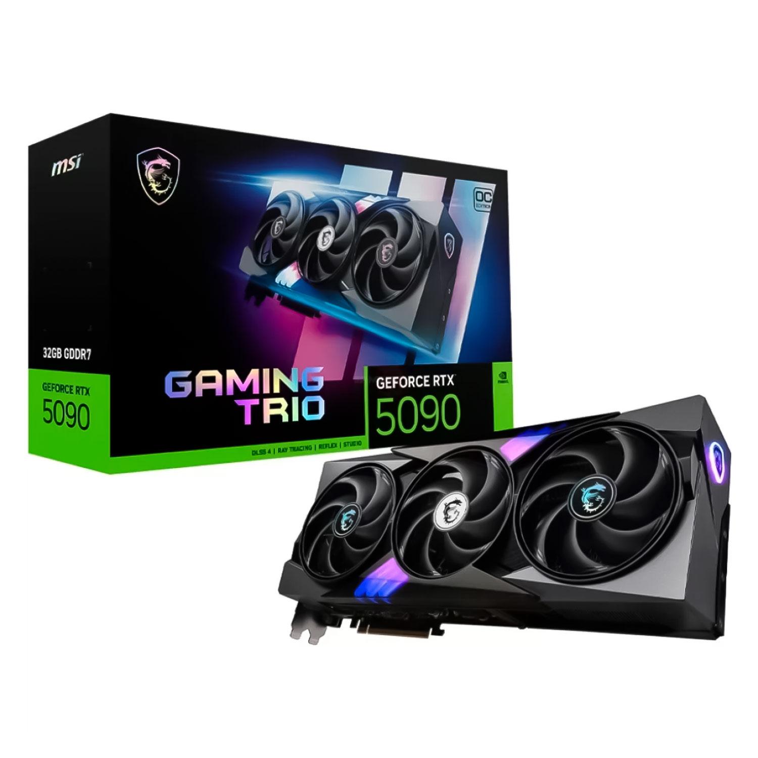 Vga Rtx-5090 32gb Gddr7 512bit Msi Gaming Trio Oc 912-v530