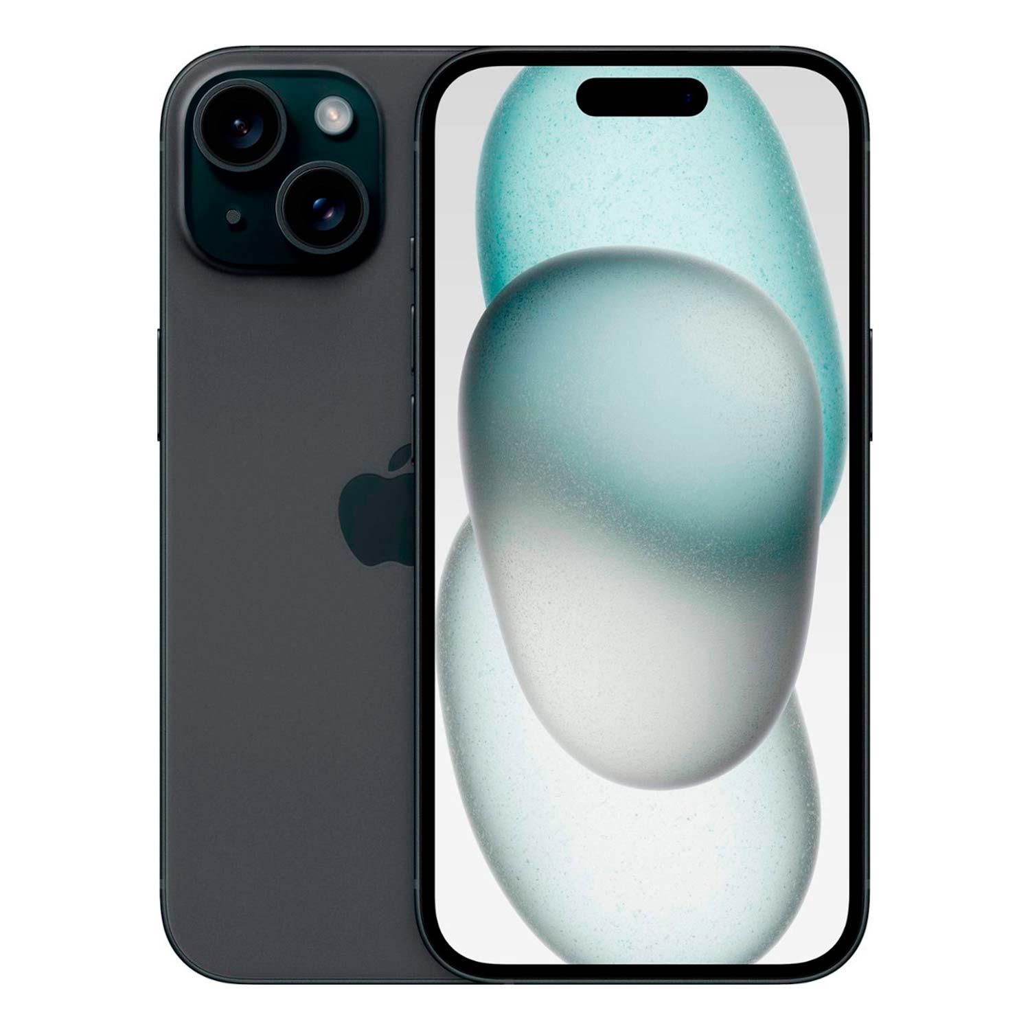 Cel Apple Iphone 15 128gb A3090 Hn/a - Black (sim Físico+esim) Cx Fea