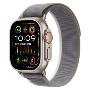 Apple Watch Ultra 2 Mrf43fd/a Celular + Gps Caja Titanio Natural 49mm - Loop Trail Verde M/l