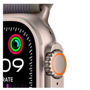 Apple Watch Ultra 2 Mrf43fd/a Celular + Gps Caja Titanio Natural 49mm - Loop Trail Verde M/l - Imagen 4