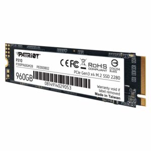 Ssd M.2 Patriot 960gb Nvme Pcie Gen 3 - P310p960gm28 - Imagen 2