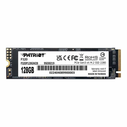 Ssd M.2 Patriot 128gb Nvme Pcie Gen 3 - P320p128gm28