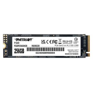 Ssd M.2 Patriot 256gb Nvme Pcie Gen 3 - P320p256gm28
