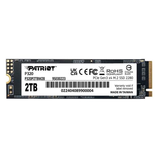 Ssd M.2 Patriot 2tb Nvme Pcie Gen 3 - P320p2tbm28