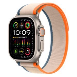 Apple Watch Ultra 2 Cel+gps 49mm Mrf23lz/a Orange/beige Trail Loop - L