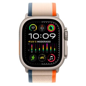 Apple Watch Ultra 2 Cel+gps 49mm Mrf23lz/a Orange/beige Trail Loop - L - Imagen 2