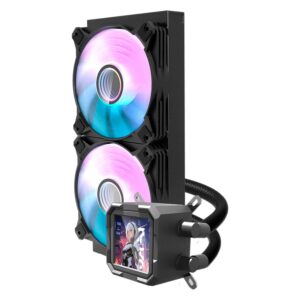 Water Cooler Cpu Darkflash Dv240s Black - Imagen 2