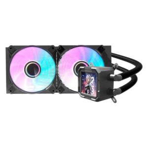 Water Cooler Cpu Darkflash Dv240s Black - Imagen 3