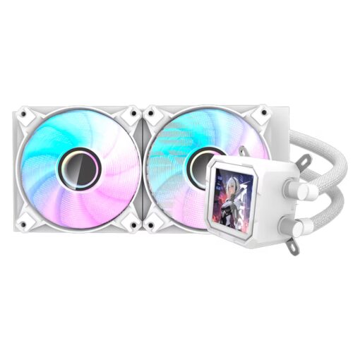 Water Cooler Para Procesador darkFlash DV240S - Blanco