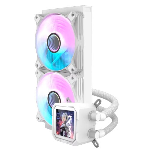 Alternative view of Water Cooler Para Procesador darkFlash DV240S - Blanco