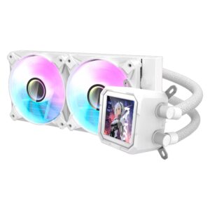 Water Cooler Para Procesador darkFlash DV240S - Blanco - Imagen 3