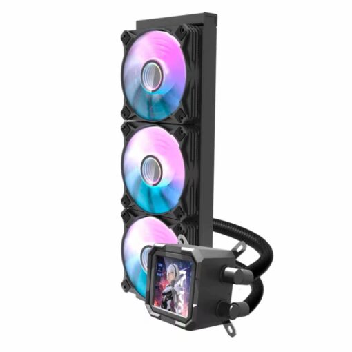 Alternative view of Water Cooler Para Procesador darkFlash DV360S ARGB - Negro