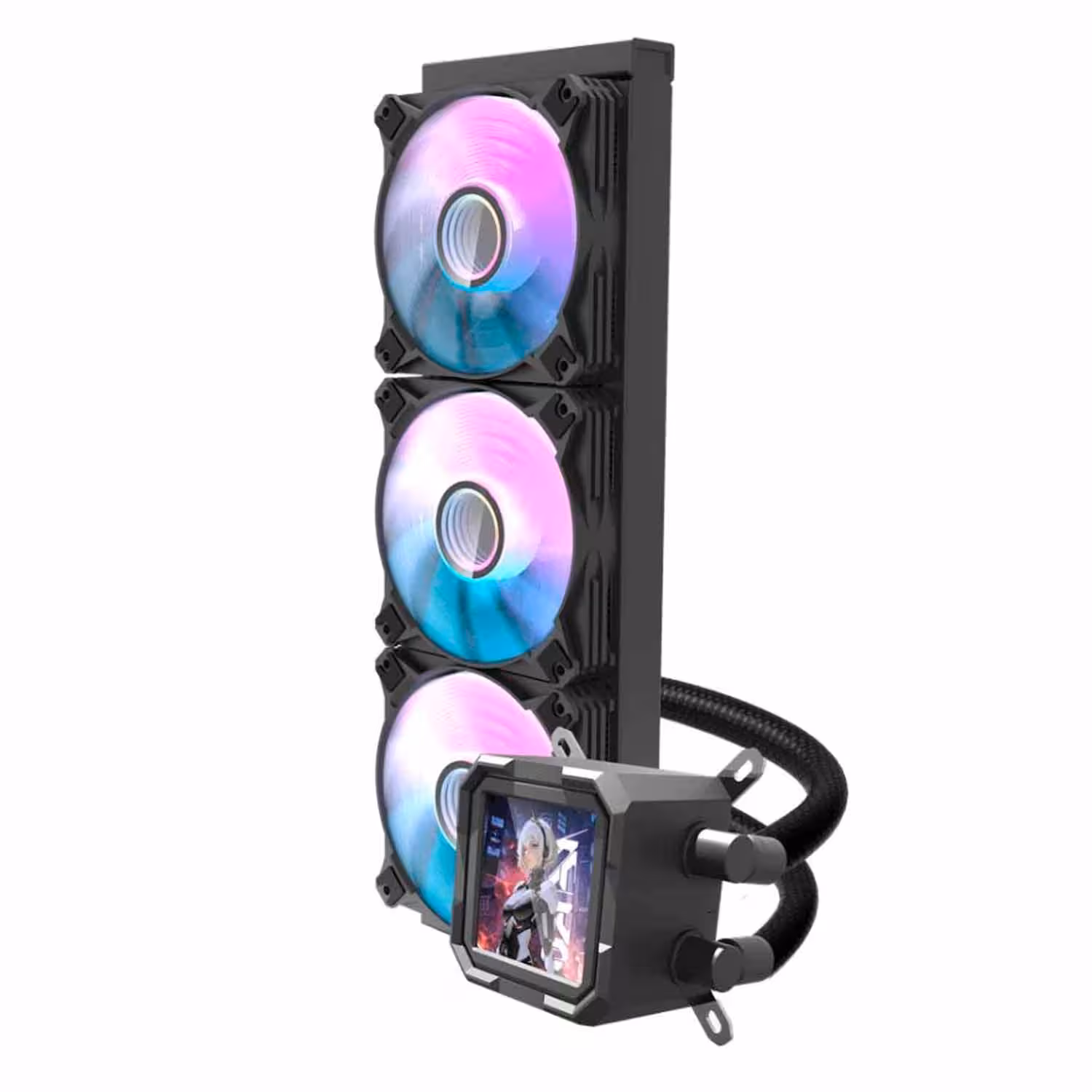 Alternative view of Water Cooler Para Processador Darkflash Dv360s Argb - Negro