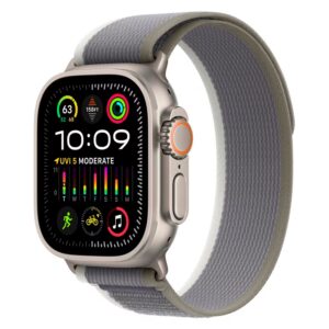 Apple Watch Ultra 2 Mrf33fd/a Celular + Gps Caja Titanio Natural 49mm - Loop Trail Gris S/m
