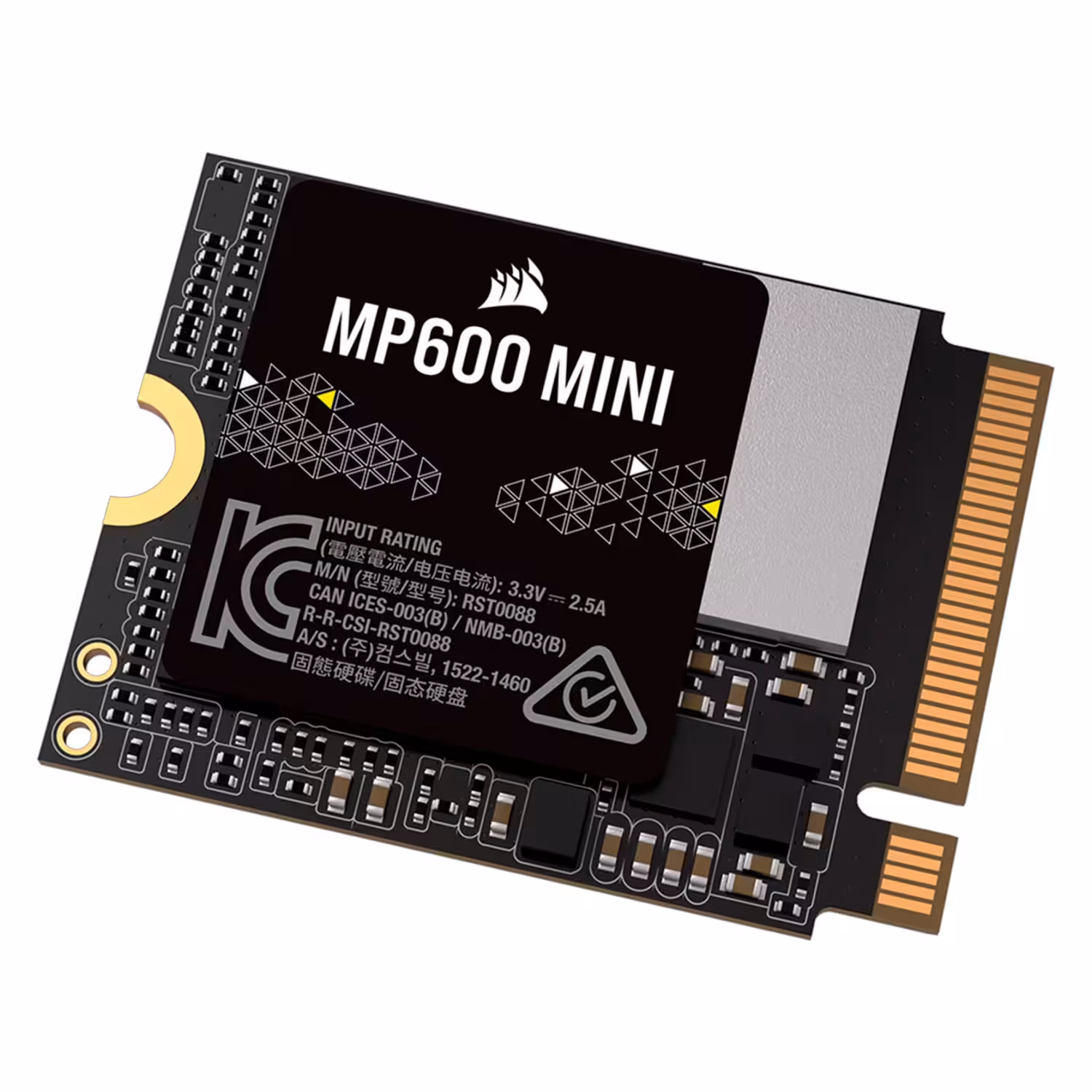 Alternative view of Ssd M.2 Corsair Mp600 Mini 1tb Nvme Pcie Gen 4 - Cssd-f1000gbmp600mnr2