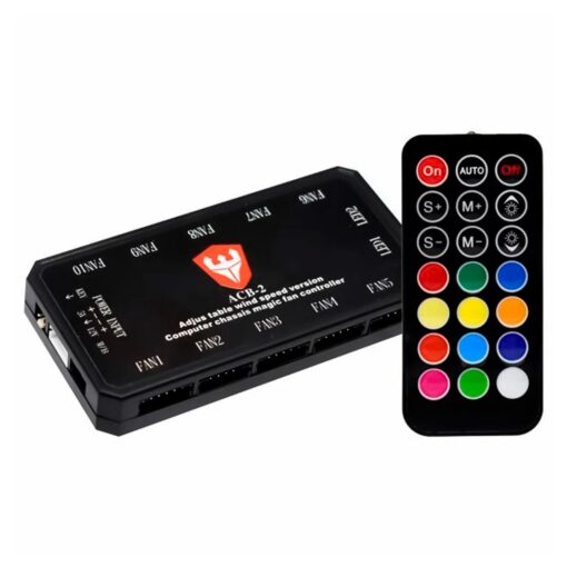 Controlador Para Cooler Satellite Acb-2 Rgb - Negro