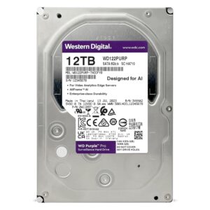 Hd Western Digital Wd Purple Pro 12tb 3.5" Sata 3 7200prm - Wd122purp