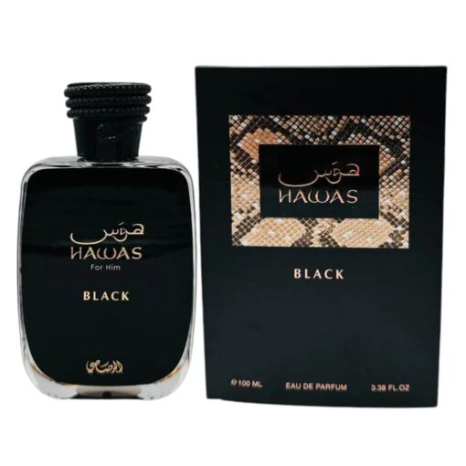 Perfume Rasasi Hawas Black Eau De Parfum Masculino 100ml