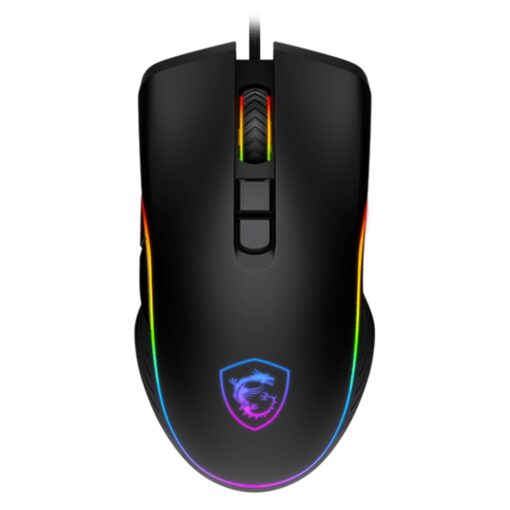 Mouse Gamer MSI Forge GM300 RGB 7200DPI USB - Negro