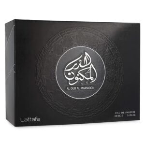 Perfume Lattafa Al Dur Al Maknoon Silver Eau De Parfum Masculino 100ml - Imagen 3
