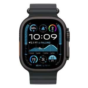 Apple Watch Ultra 2 Mx4p3be/a Celular + Gps Caja Titanio Negro 49mm - Océano Negro - Imagen 2