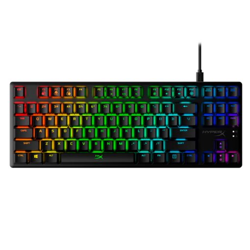 Teclado Gamer Hyperx Alloy Origins Core Rgb Switch Red - Negro
