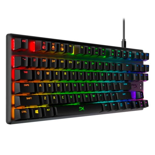 Alternative view of Teclado Gamer Hyperx Alloy Origins Core Rgb Switch Red - Negro