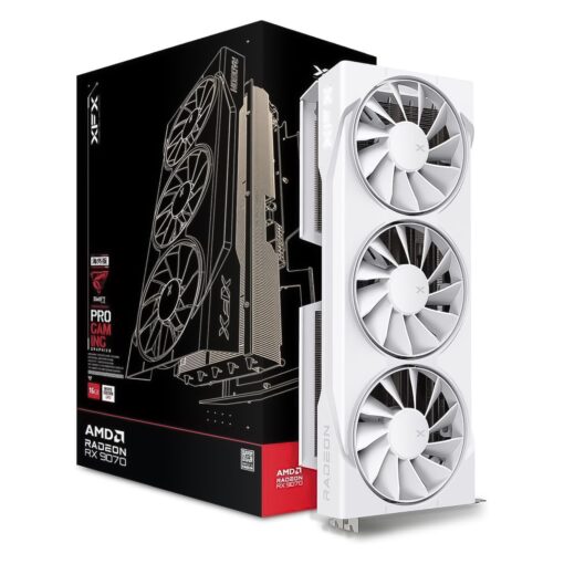 Placa De Video XFX Swift Gaming OC Edition AMD Radeon RX-9070 16 GB GDDR6